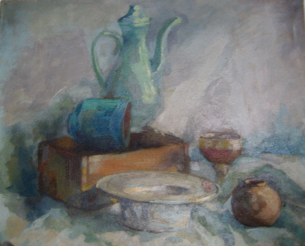 Натюрморт || м.бои/платно / oil on canvac || 1998